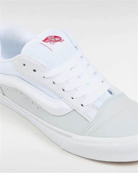 Miniramp Skateshop Buty Vans Knu Skool Retro Skate White Red