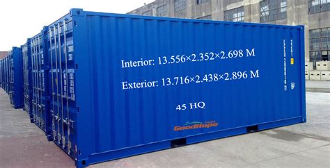 45 ft container dimensions | 45 ft shipping container dimensions