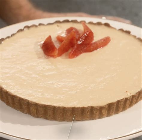 Ma recette de tarte à l orange sanguine Laurent Mariotte