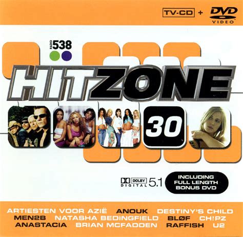 Radio 538 Hitzone 30 CD Compilation DVD DVD Video Compilation