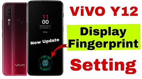 Vivo Y12 In Display Fingerprint Setting Vivo Y12 Me In Display