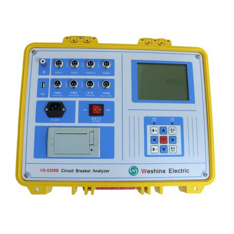 SF6 Circuit Breaker Analyzer Testing Kit HV Timing Test Circuit Breaker ...