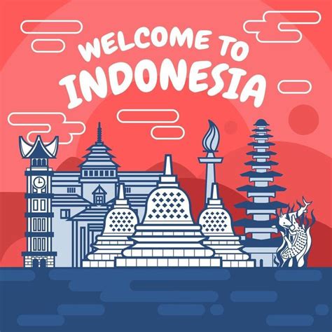 Download Welcome To Indonesia Landmark For Free Landmark Poster