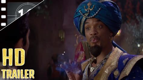 Disneys Aladdin 2019 Official Trailer Will Smith Mena Massoud