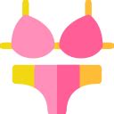 Bikini Smalllikeart Flat Icon