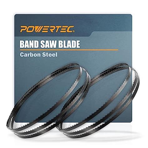 POWERTEC 80 Inch Bandsaw Blades For Woodworking 1 4 X 6 TPI Band Saw