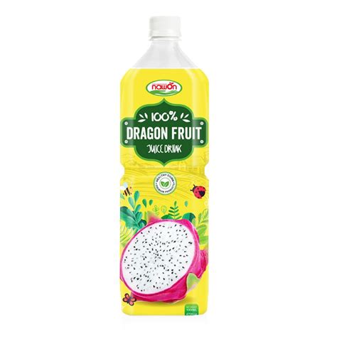 Nawon 100% Red Dragon Fruit Juice Drink | Bottle, 1000Ml