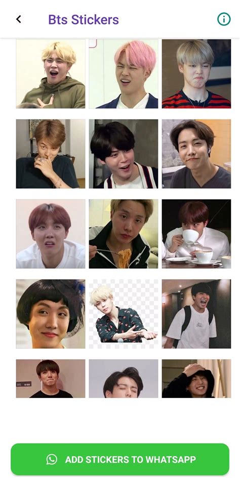 BTS Stickers for Whatsapp 2022 für Android Download