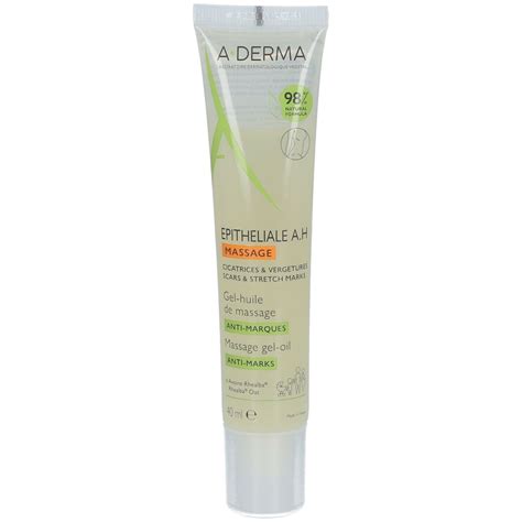 A Derma Epitheliale A H Massage Gel Huile De Massage Anti Marques Ml