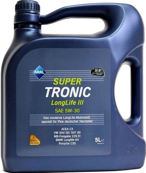 Aral Supertronic Longlife Iii Sae 5W-30. Купить Моторные масла Aral ...
