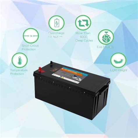 Intelligent Monitoring With Bms Customization A Grade V Battery Ah