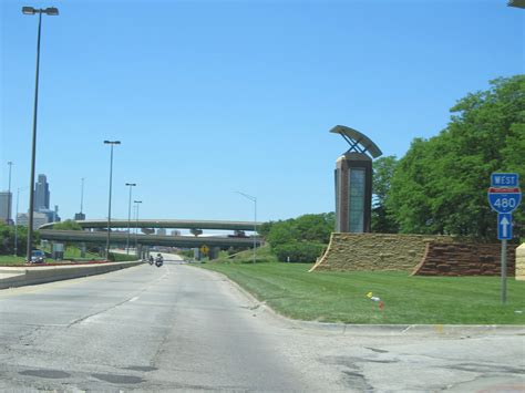 Iowa Interstate Westbound Cross Country Roads