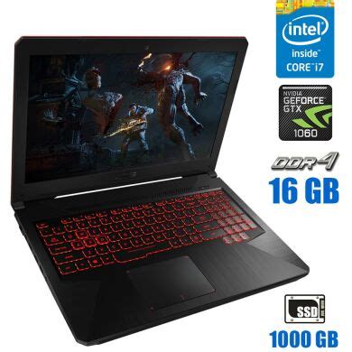 Купити ігровий ноутбук Asus FX503V Black / 15.6" (1920x1080) IPS ...
