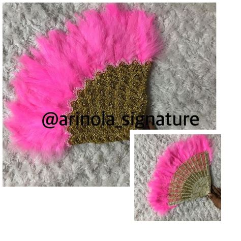 Handfans Aso Oke Veil On Instagram Unique Baby Pink With Gold