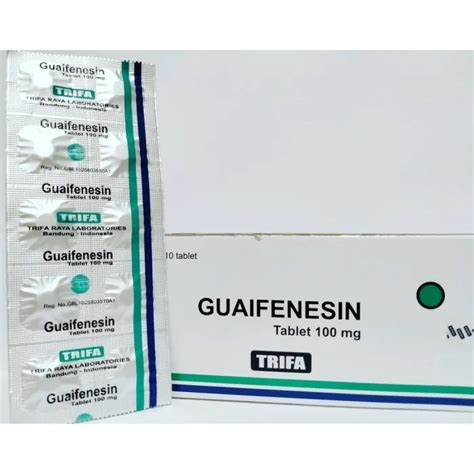 Obat Batuk Guaifenesin Triman Mg Str Tablet Lazada Indonesia