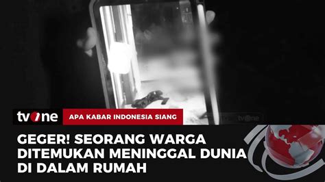 Warga Di Boyolali Ditemukan Tewas Di Dalam Rumah Akis Tvone Youtube