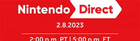 Nintendo Direct Anunciada Para De Fevereiro De Gamevicio