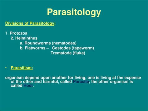 Ppt Introduction To Parasites Powerpoint Presentation Free Download Id 5510485