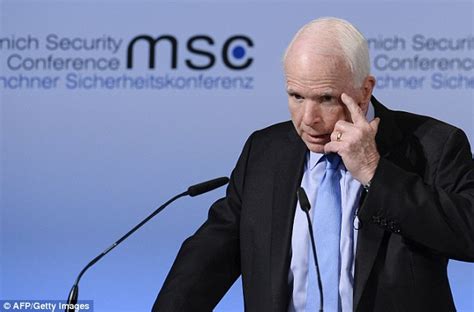 Russian Hacking Bigger Threat Than Terror Says John Mccain Daily Mail