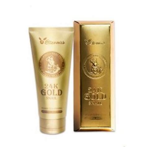 ELIZAVECCA Пенка для умывания МУЦИН УЛИТКИ/ЗОЛОТО 24K Gold Snail ...