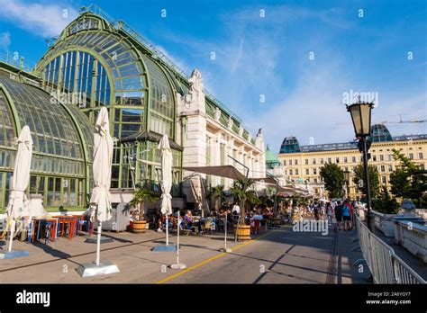 Palmenhaus Cafe And Restaurant Burggarten Old Town Vienna Austria