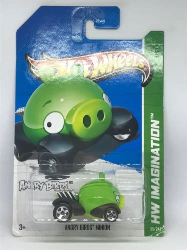 Hot Wheels Angry Birds Minion Hw Imagination MercadoLivre