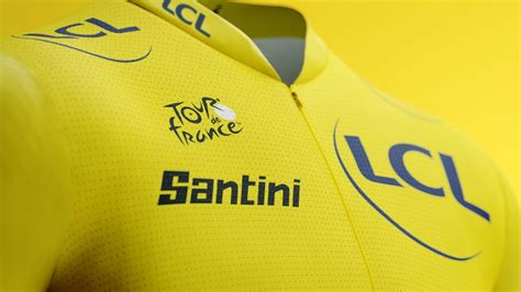 The Overall Leader Yellow Jersey Tour De France Santini Youtube