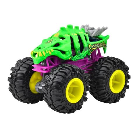 Машинка Mattel Hot Wheels Monster Trucks Монстр трак FYJ Skelesaurus купить с