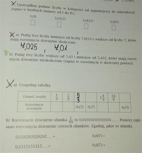 Proszę o pomoc w zadaniach 7 8 i 9 ze strony 17 Matematyka z plusem