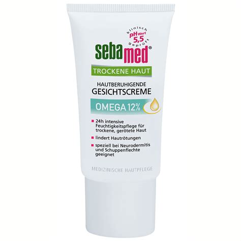 Sebamed Trockene Haut Omega 12 Gesichtscreme Creme 50 Ml DIASHOP