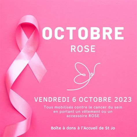 Mobilisation Pour Octobre Rose Vendredi Octobre Ensemble Scolaire