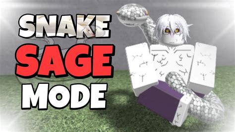 Snake Sage Mode Roblox Ninja Tycoon V Youtube