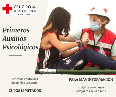 Curso Primeros Auxilios Psicológicos Cruz Roja Colegio De Psicólogos Sj