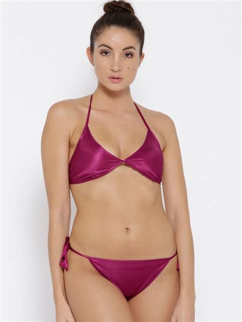 Buy Magenta String Lingerie Set BP0231G31O Online At DesertcartUAE