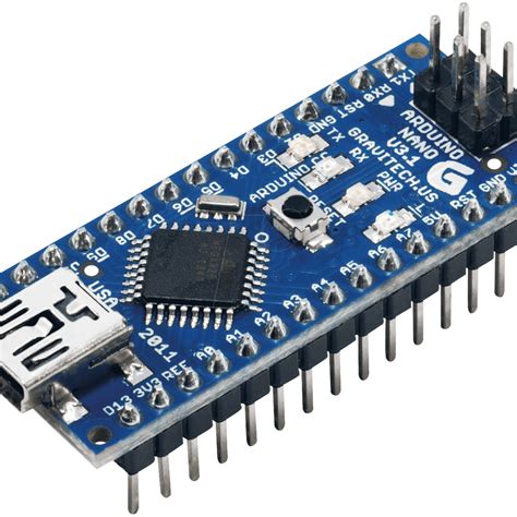 Arduino Nano R C Pinos Soldados Tech Sul Eletr Nicos