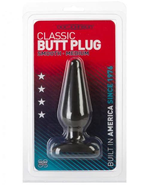 Doc Johnson Classic Butt Plug Med Taboo Anal Plugs And Beads