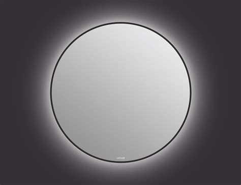 Зеркало ECLIPSE smart 90x90 в черной рамке - купить зеркало в ванную ...