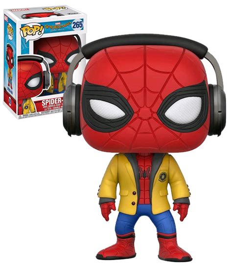 Funko Pop Marvel Spider Man Homecoming 265 Spider Man With Headphones