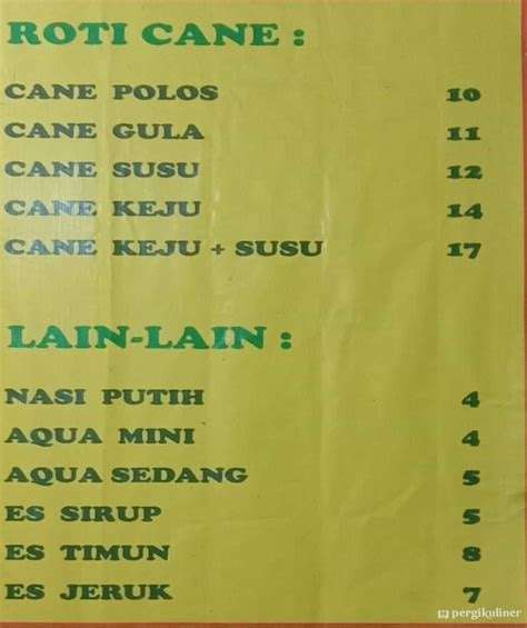 Selalu Diperbarui Menu Kedai Mie Aceh Bungoong Jeumpa Ciputat Timur