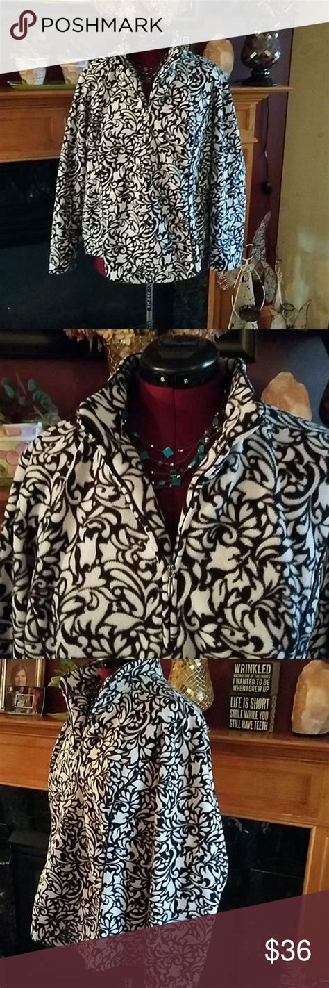 Coldwater Creek Plus Size Fleece Jacket Fleece Jacket Plus Size