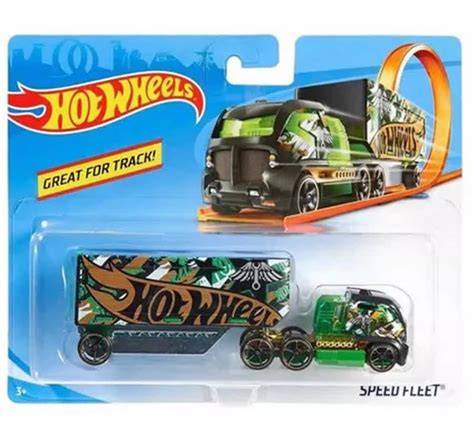 Hot Wheels Caminhão Trackstar Speed Fleet Bfm74