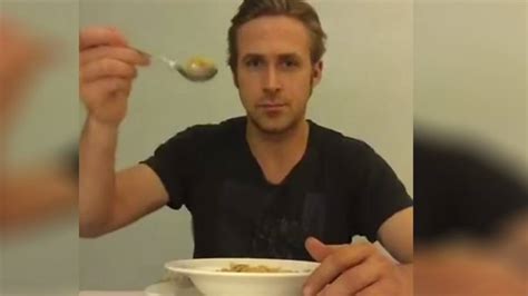 Ryan Gosling WILL Eat His Cereal | RTM - RightThisMinute