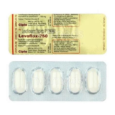 Levofloxacin 750 Mg Tablet At Rs 200 Stripe Antibiotic Antiinfection