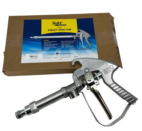 Aa43la Al8 Teejet Gunjet Aluminum Spray Gun 13 Length 200 Psi