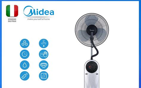 Midea Fs Qra Ventilatore Della Foschia Serie Nebulizzatore