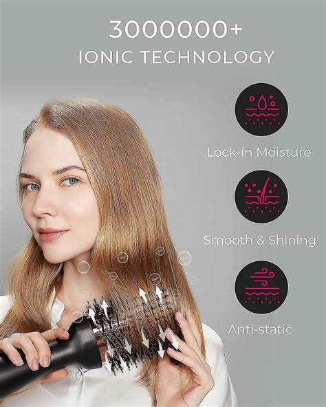 Hot Air Brush Ionic Hair Dryer Volumizer Professional One Step Hair Dryer Brush With