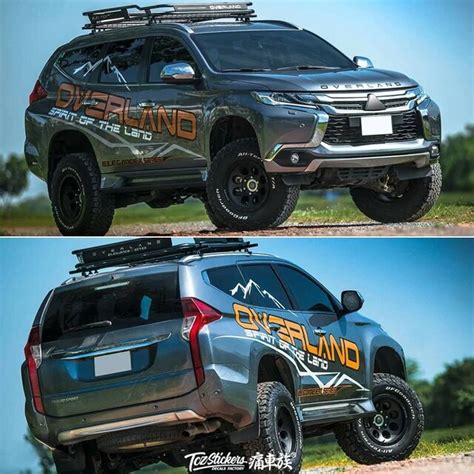 Cutting Sticker Mobil Pajero Dakar Soprt