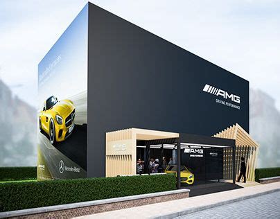 Mercedes Benz Amg Summer Pop Up Store Knokke On Behance Commercial