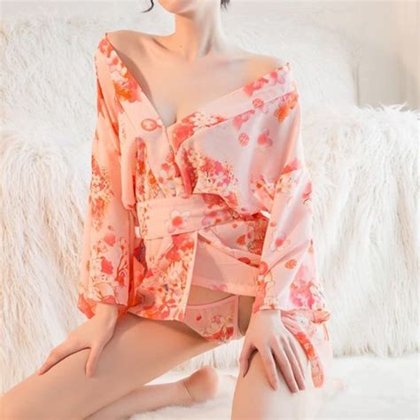 Momilove Kimono Lingerie Costume Set YesStyle