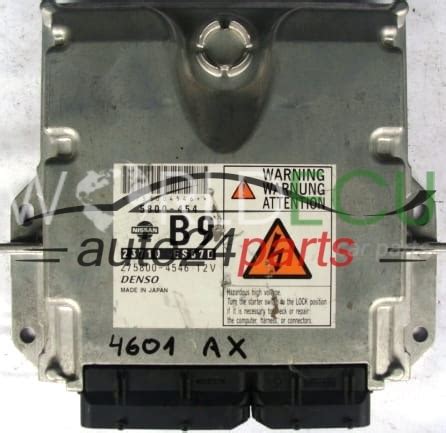 ECU Engine Control Unit NISSAN X TRAIL 2 2 DCI 2758004546 275800 4546